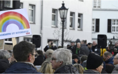 Mahnwache „Zwei Jahre Krieg in der Ukraine“